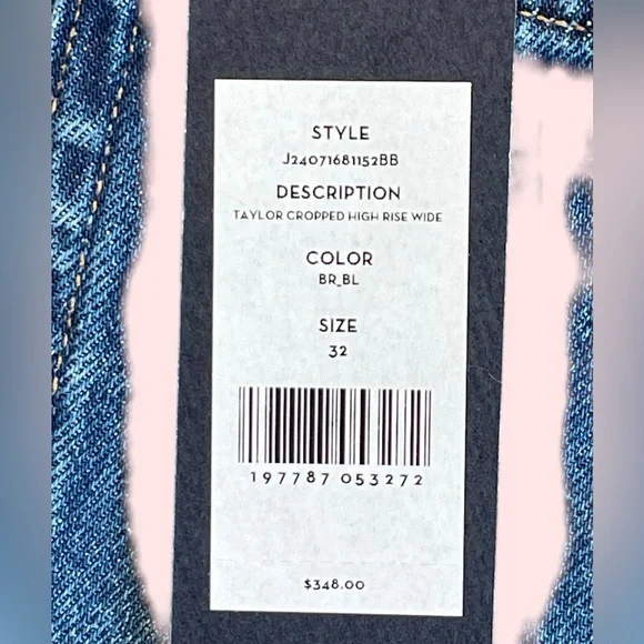 Veronica Beard Taylor High-Rise Wide, 32 - Picture 3 of 9